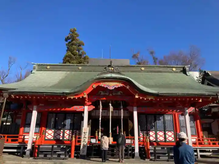 深志神社の本殿・本堂