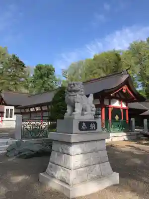 北海道護國神社の狛犬