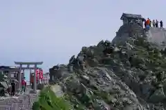 雄山神社峰本社の鳥居