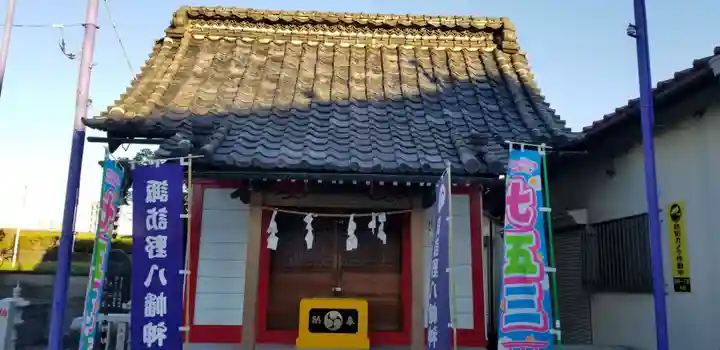 諏訪野八幡神社の本殿・本堂