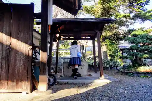 蓮成寺（川端蓮成寺）の手水舎