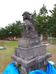 追分八幡神社の狛犬