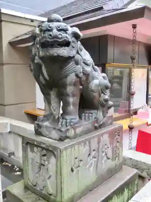 小野照崎神社の狛犬