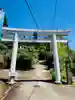 市房山神宮里宮神社の鳥居