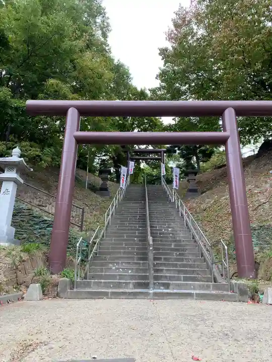 厚別神社の鳥居
