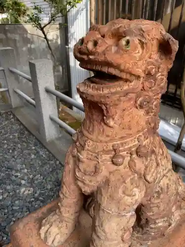 守公神社の狛犬