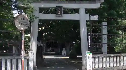 戸部杉山神社の鳥居