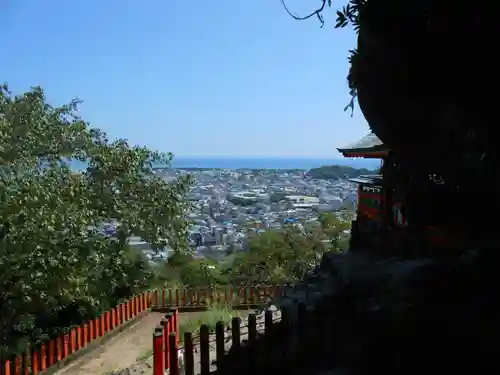 神倉神社（熊野速玉大社摂社）の景色