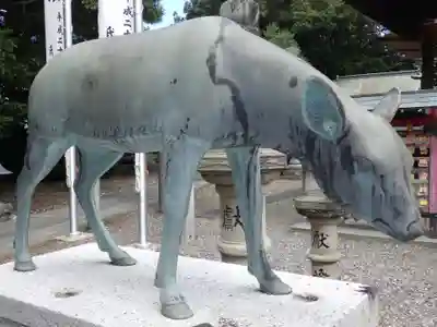 春日神社の狛犬