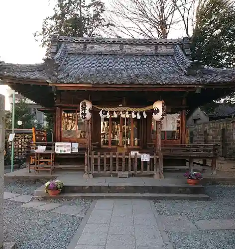 川越熊野神社の本殿・本堂