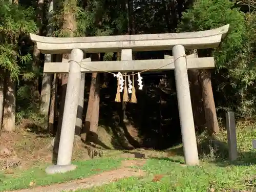 龍岳神社の鳥居