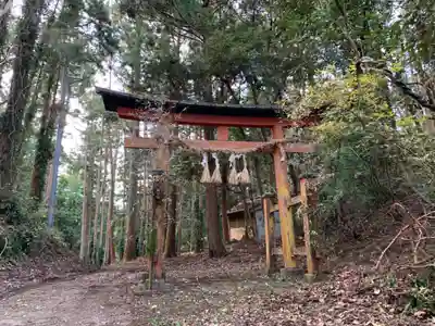 丸郷神社の鳥居