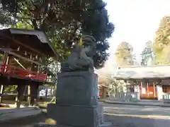 月読神社の狛犬