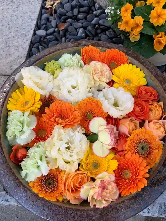 彌都加伎神社の手水舎