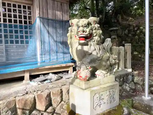 清司原神社の狛犬