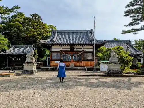 日吉山王社の本殿・本堂