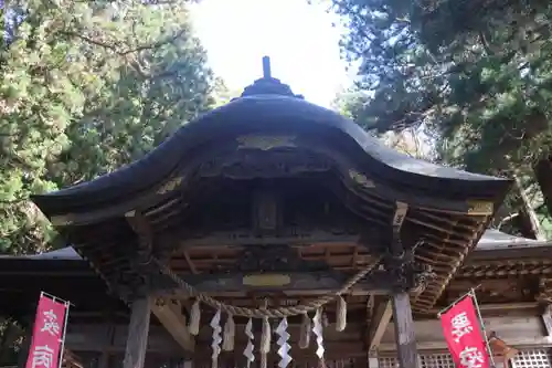 夏井諏訪神社の本殿