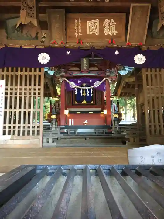 河口浅間神社の本殿・本堂