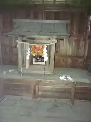 安智羅神社(松尾古城跡)の本殿・本堂