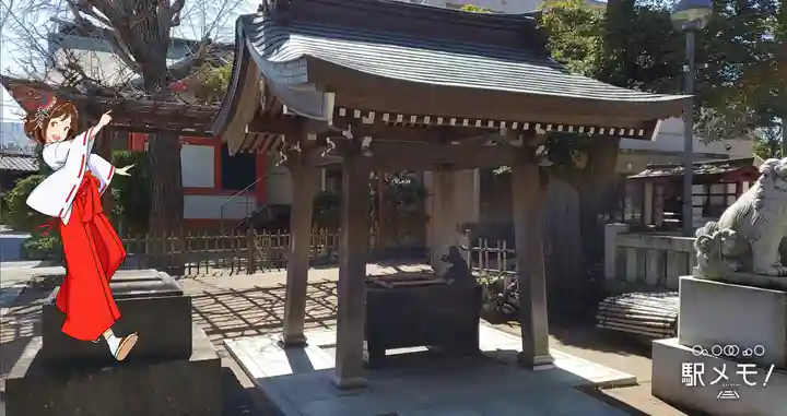 日枝神社の手水舎