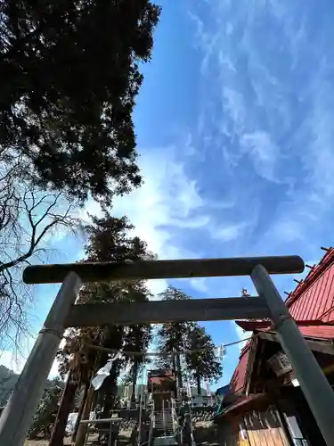 古町豊受大神宮の鳥居