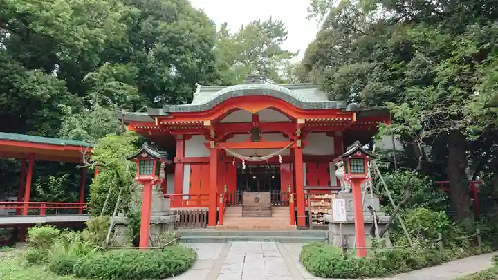 自由が丘熊野神社の本殿・本堂