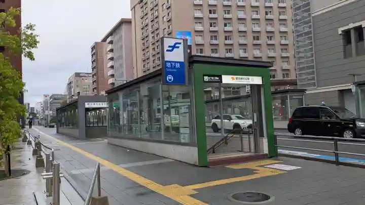 櫛田神社の周辺