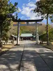 山梨縣護國神社の鳥居