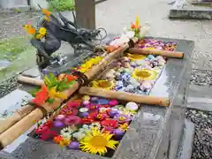 今市報徳二宮神社の手水