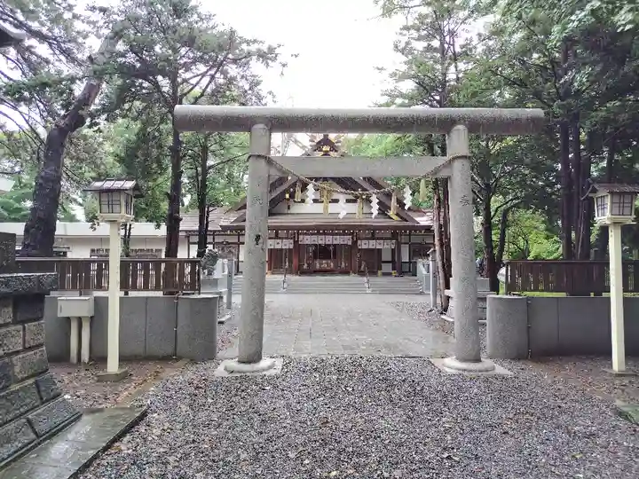 新琴似神社の鳥居