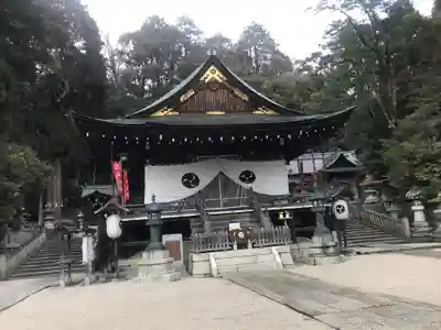日牟禮八幡宮の本殿・本堂