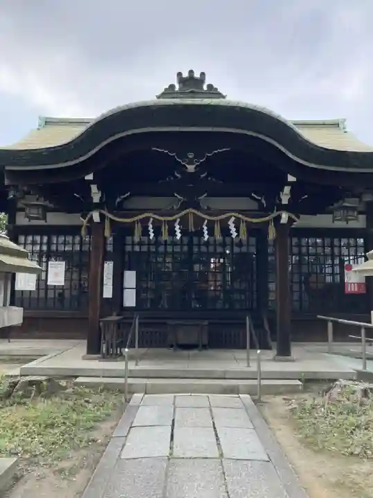 神須牟地神社の本殿・本堂