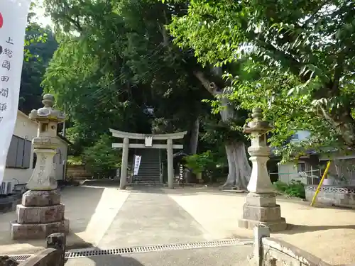 田間神社の鳥居