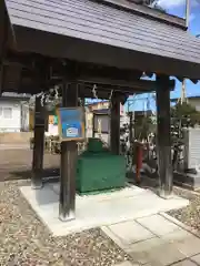 網走三吉神社の手水