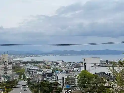 山上大神宮の景色