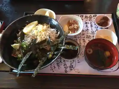 禅師峰寺の食事