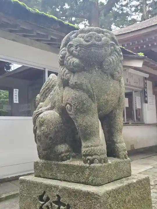 砥鹿神社(奥宮)の狛犬