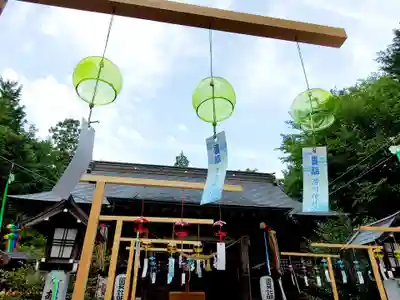 滑川神社 - 仕事と子どもの守り神(福島県)