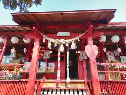 鹿角八坂神社の本殿・本堂