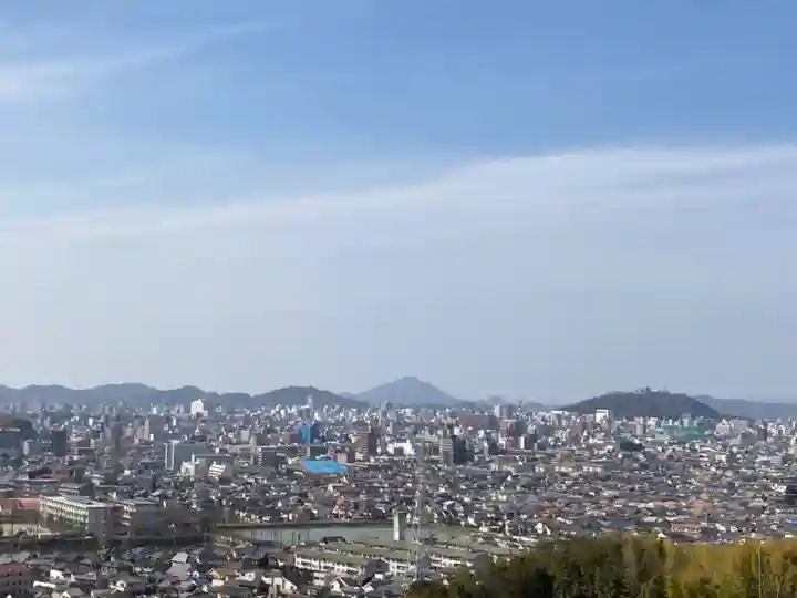 日尾八幡神社の周辺