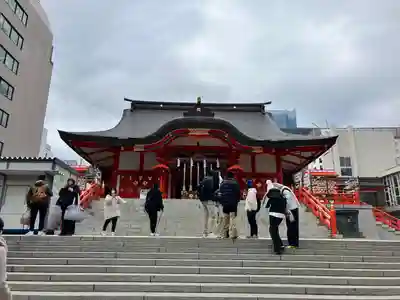 花園神社の本殿・本堂
