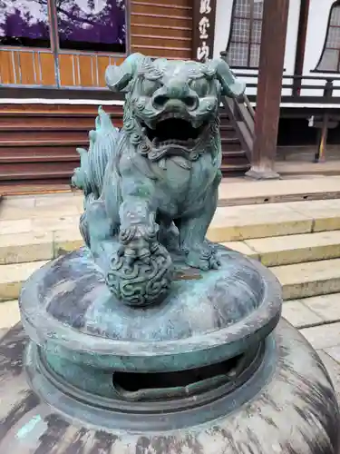 来迎寺の狛犬