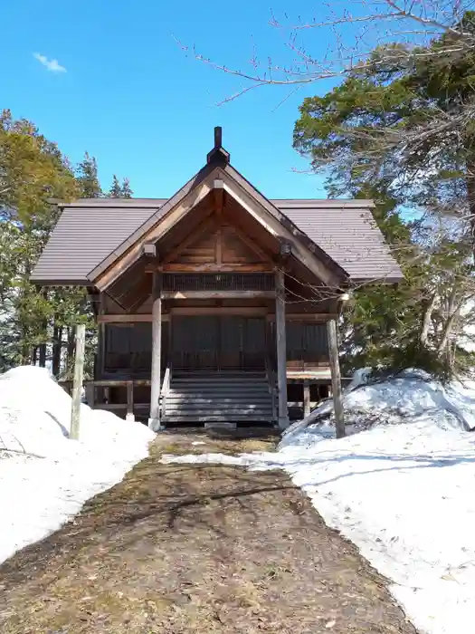 三笠神社の本殿