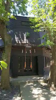 金山神社(若宮八幡宮境内社)の本殿・本堂