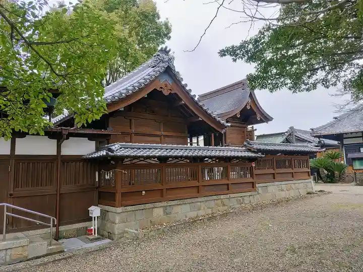西八幡社の本殿・本堂