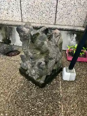 車町稲荷神社の狛犬