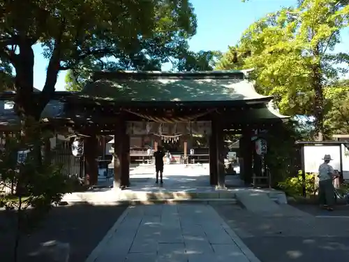 葛飾八幡宮の山門