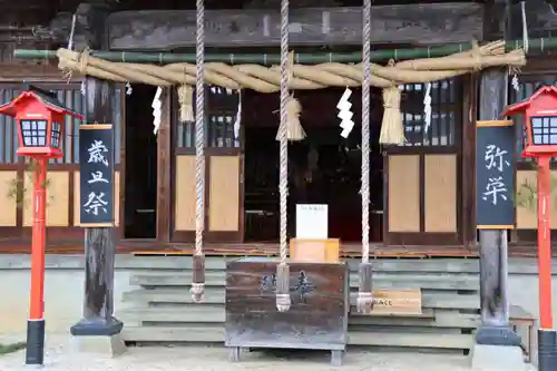多田野本神社の本殿・本堂