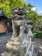 川島神社の狛犬