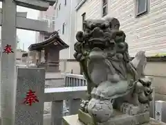 白山神社の狛犬